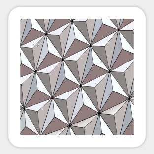 Geometric shapes Sticker